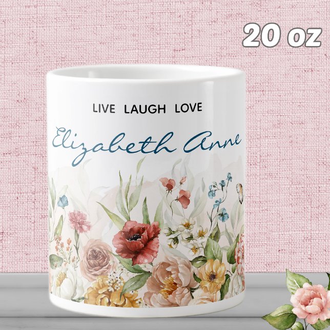 Name || 20oz Watercolor 1600s Dutch Florals Mug (Creator Uploaded)
