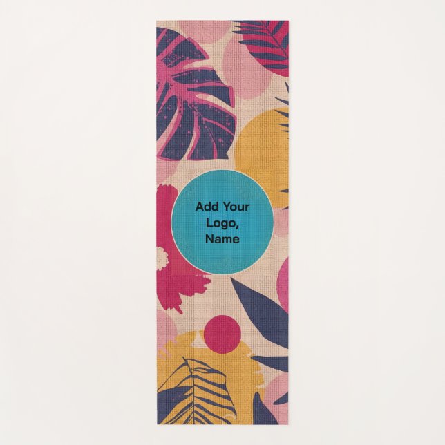Name Add Logo Yoga Mat (Front)