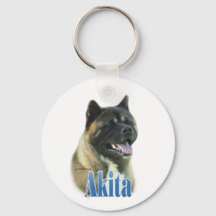Name Akita  Key Ring