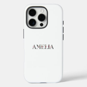 Name Amelia iPhone 16 Pro Case