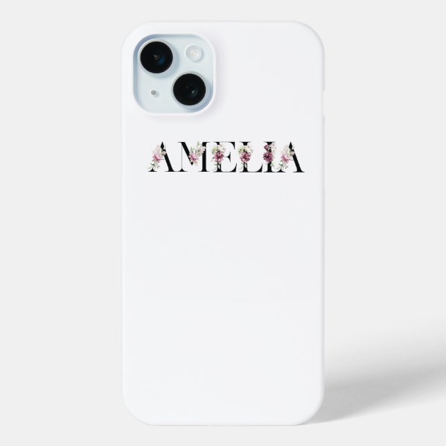 Name Amelia Case-Mate iPhone Case (Back)