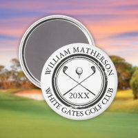 Name And Club Name Date Black and White