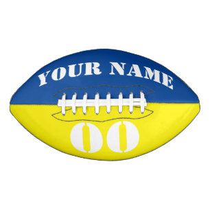Name and Number American Football