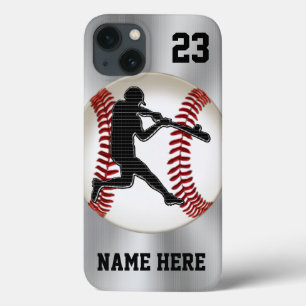 NAME and NUMBER iPhone Baseball Cases Tough