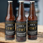 Name And Year Birthday Beer<br><div class="desc">Vintage design any year "Original Quality Legendary Inspiration" beer bottle labels for that special dad. Add the name and year as desired in the template fields creating a unique 40th, 50th, 60th or any birthday celebration item. Team this up with the matching gifts, party accessories, and clothing available in our...</div>