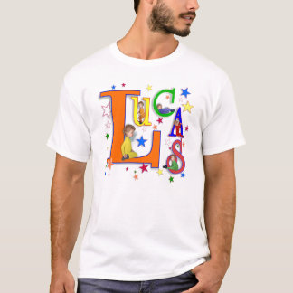 Name Art - "Lucas" t-shirt