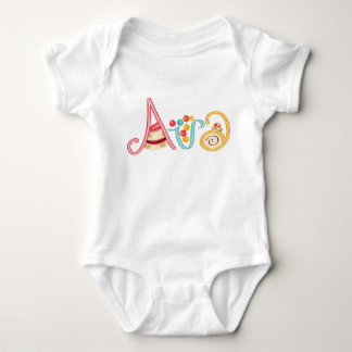 Name Ava Baby Bodysuit