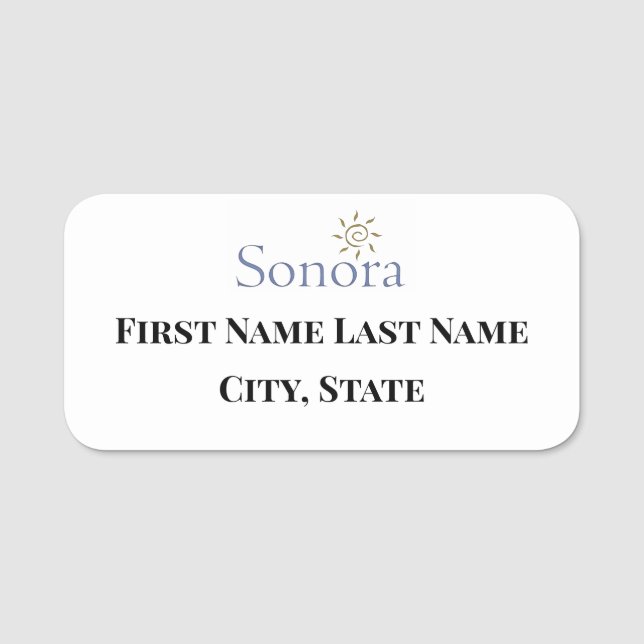 Name Badge (Front)