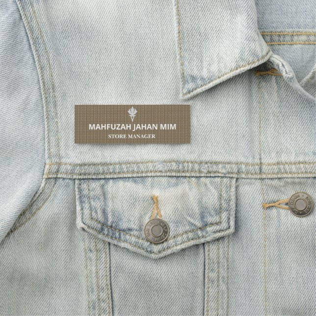 Name Badge Collection | Realtor, Office & Bling St (In Situ)