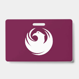 Name Badge with flag of Phoenix City ID Badge