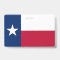 Name Badge with flag of Texas, USA