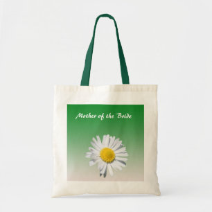 Name bag,daisy flower tote bag