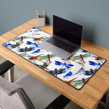 Name || Beautiful Watercolor Dragonfly Pattern 