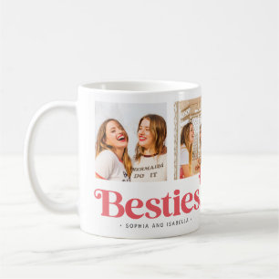Name Besties Collage Photo Mug