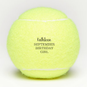 Name Birthday Month Birthday Girl Tennis Balls
