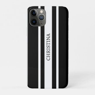Name Black Design, Custom Name Black iPhone 11 Pro Case
