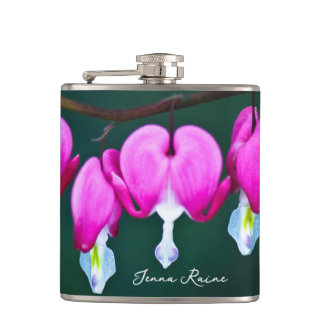 Name Bleeding Heart Garden Flowers Flask