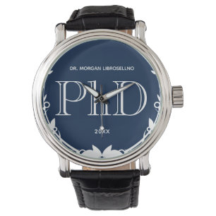 Name Blue PhD Graduation Watch
