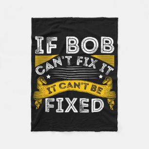 Name Bob Profesional Name Fleece Blanket
