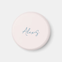 Name Calligraphy Script Plain Simple Pastel Colour