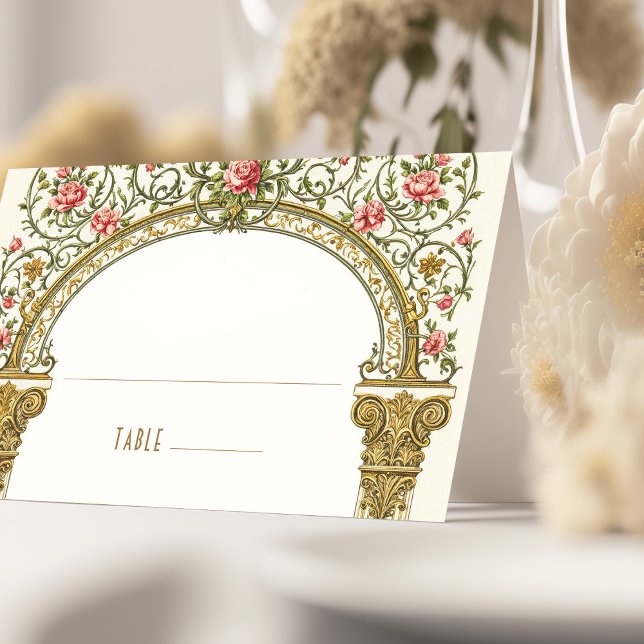 Name Cards Wedding Table Vintage (Creator Uploaded)