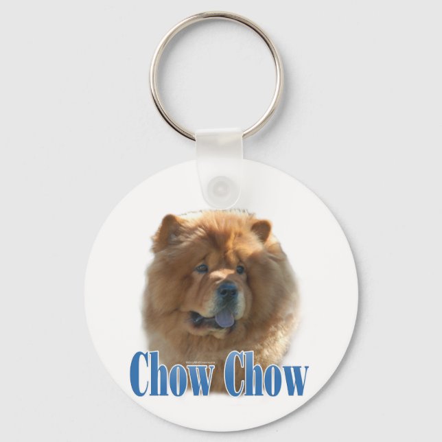 Name Chow Chow  Key Ring (Front)
