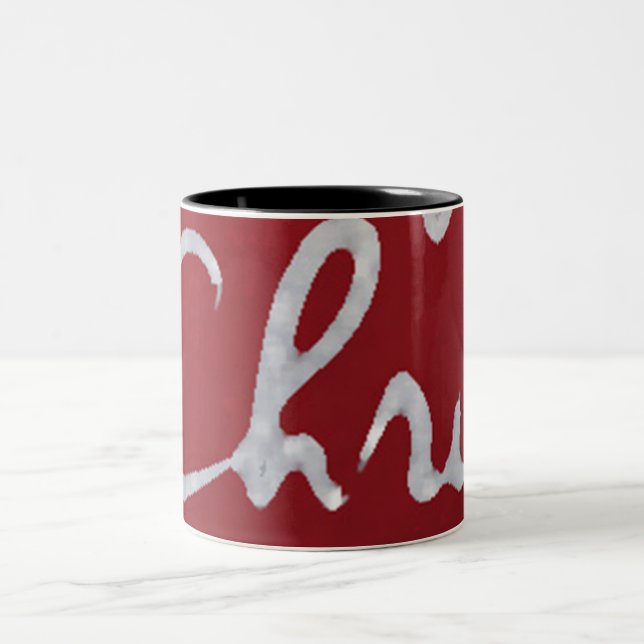 Name_CHRIS_mug Two-Tone Coffee Mug (Center)
