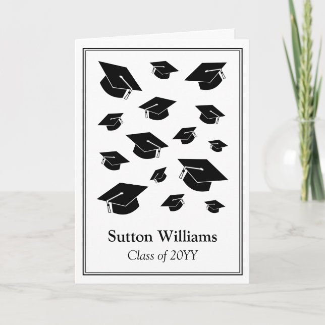 Name & Class of 2025 Graduation Card (Front)