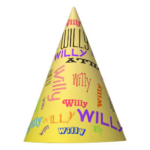 Name Collage 🎁 Amazing Word Cloud Fun Fab Party Hat
