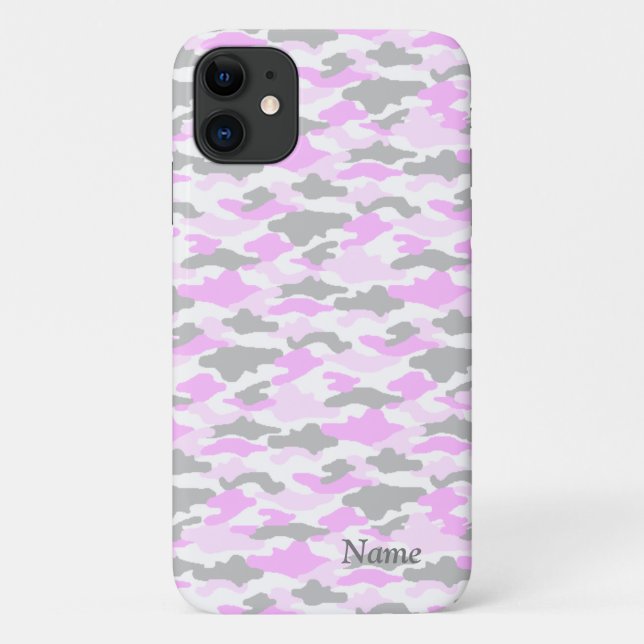 Name Custom Camouflage (Pink) Case-Mate iPhone cas Case (Back)