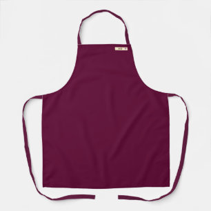 Name Custom Grape (Burgundy) Apron