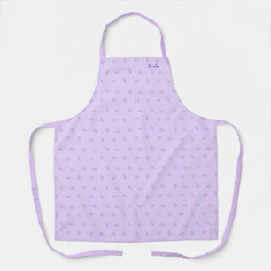 Name Custom Lavender Apron