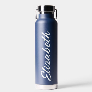 Name custom script special elegant water bottle