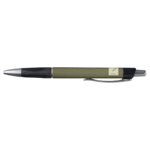 Name Customization Khaki Ballpoint Pen