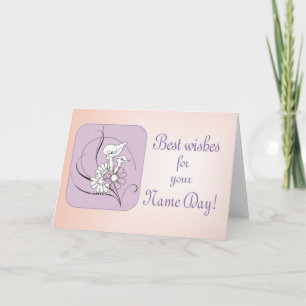 Name Day Best Wishes Card