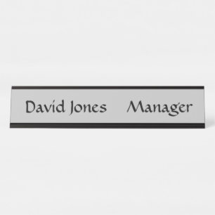 Name Desk Plate Desk Name Plate