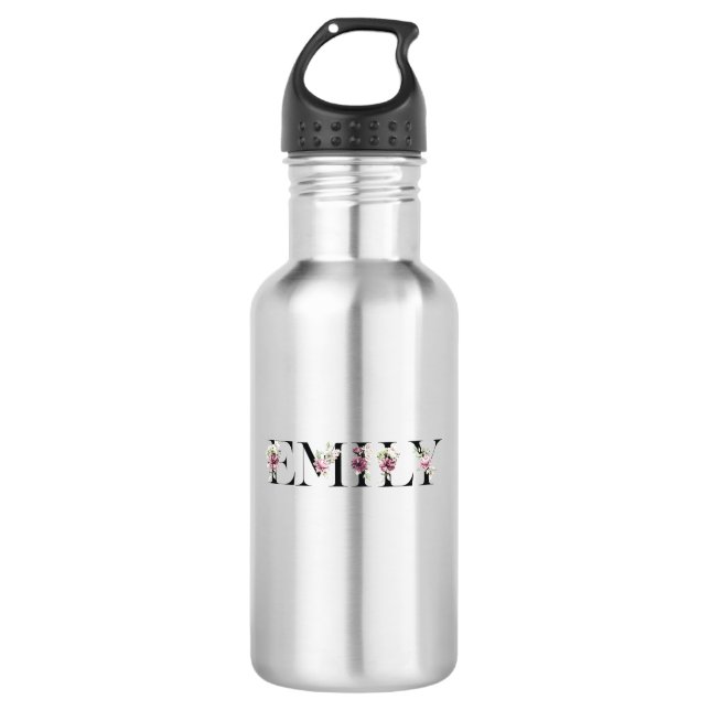 Name Emily 532 Ml Water Bottle (Front)