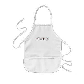 Name Emily Kids Apron