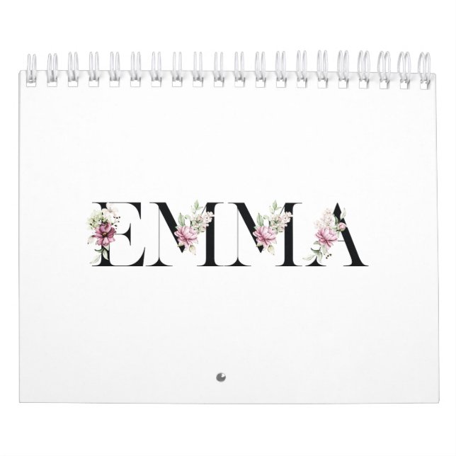 Name Emma Calendar (Cover)