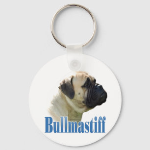 Name Fawn Bullmastiff  Key Ring