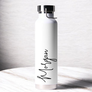 Name Hand Scripted Bachelorette Bridal Party Water Bottle