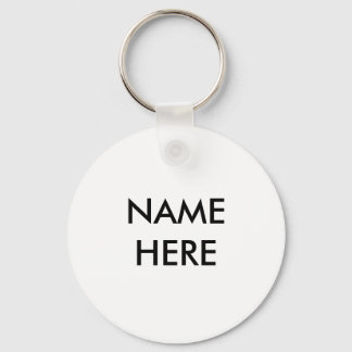 Name Here Keychain