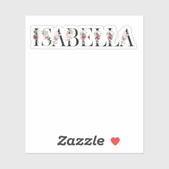 Name Isabella (Sheet)