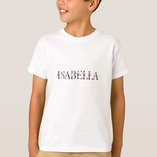 Name Isabella T-Shirt (Front)