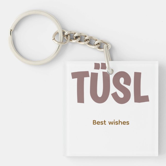 Name Key Ring (Front)