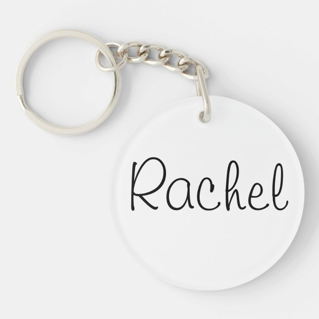 name keychains (Front)