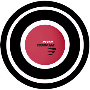 name logo on red table tennis ping pong ball