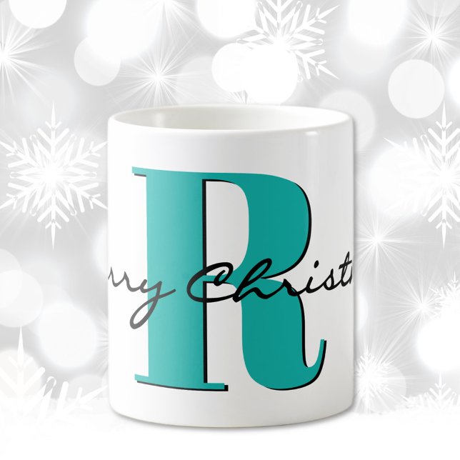 Name, March Blue Aquamarine | Merry Christmas Coffee Mug (Creator Uploaded)