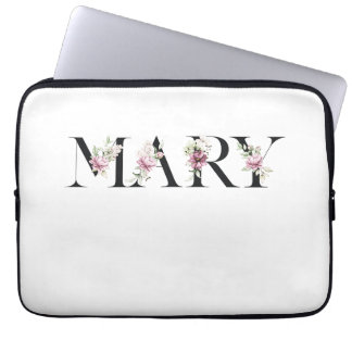 Name Mary Laptop Sleeve