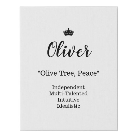 name-meaning-canvas-picture-oliver-zazzle-co-uk